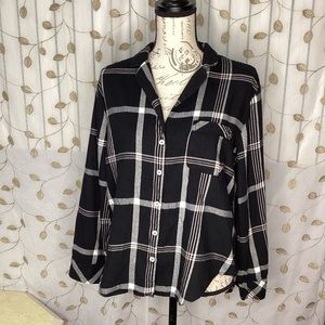 Victoria’s Secret Lightweight Flannel PJ Pajama Top